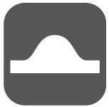 piktogramm pumptrack grau